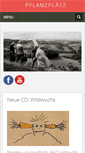 Mobile Screenshot of pflanzplaetz.ch
